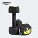 JOINFIT rubber-coated dumbbell men's home fitness arm muscle strength women's shaping arm muscle fitness equipment 6kg/single