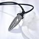 Xili Lengfeng S925 Silver Bullet Necklace Men's Trendy Pendant Necklace for Boys Chinese Valentine's Day Gift for Boyfriend S925 Silver-Bullet Necklace