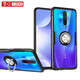 Yijing (YJING) es adecuado para la caja de teléfono móvil Xiaomi Redmi K30 Anti-Fall Redmi K30 Case protector con soporte de anillo magnético de automóvil Redmi K30 (4G/5G) UNIVERSAL DE SOPORTE DEL ANILLO MAGNETICO DE NEGNO COLO