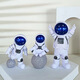 SHNGHENGQUAN CRÉATIVE BURANCE SMELLES ORNAMENTS ASTRONAUT CAR SPACEMAN Figure Anti-Fall Cadeau d'anniversaire pour enfants Décorations commémoratives de haute qualité Modèle de haute qualité