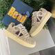 Bisi Sheep Shoes New Spring Ins College Style Sports Sports Versátiles Versátiles de altura de altura Morenal de entrenamiento moral Zapatos de pan casual 9920 Caki 41