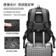 Swiss Travel Backpack Men's 2024 New Casual Business Backpack Large Capacity Autumn and Winter Business Trip Computer School Bag Black