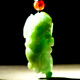 Un colgante de Jade Jade Pixiu de mil años, hombres y mujeres de flores flotantes de hielo Pixiu Jade, colgante Jade Jade, QZF681P