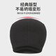 Red dragonfly old man hat men's winter warm forward hat grandpa dad middle-aged and elderly windproof peaked cap old man hat