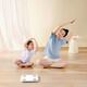 Xiaomi Mijia Échelle de graisse corporelle intelligente S400 Smart Electronic Scale Dual-Frequency Impédance électrique Mesure de la fréquence cardiaque Détection de la fréquence cardiaque 25 Indices de santé Échelle de poids de la maison Forme de haute précision et réduction des graisses Mijia Échelle de poids S400