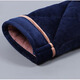 Yanxiang pajamas men's three-layer thickened coral velvet cotton in autumn and winter, middle-aged and elderly warm dad's home clothes winter style 6629 mountain badge XL code (115Jin [Jin equals 0.5 kg]-135Jin [Jin equals 0.5 kg])