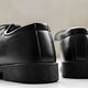Funino leather shoes men's formal wear young people casual business men's work shoes British style youth suit black men's shoes business black (high-end version) soles improved 42
