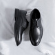 PORTULSELE LEDERSUSSUSSCHUSE AMENSCHUPFISCHE BESTIMMEN CLASSIGKEITSHOUS BRITISION VERBRIAL DIAL DICK SOLLE FORMAL SHOUS Hochzeitsschuhe Männer 9033 Schwarz 43