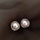 Sili Pearl Earrings No Piercing Earrings Super Flashy Painless Ear Clips No Piercing Elegant Style Light Luxurious High-end Earrings Gold Ear Clips