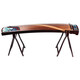 Dunhuang brand Dunhuang Guzheng LM698PQ joint model Chunhua Qiushi specially selected broadleaf yellow sandalwood professional playing collection model LM698PQ joint model (Two-stories)