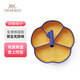 YEEHOO Children's Compartmented Dinner Plate Baby Silicone Tableware Infant and Toddler Fall-proof Suction Cup Eating Food Bowl Ruomiaobai