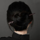 Su Shiliu 925 silver sandalwood hairpin hairpin retro cheongsam new Chinese style headwear female birthday gift for wife and girlfriend plum blossom ebony hairpin
