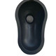 Bingyu Dekoration temporärer Toiletten Notfall Plastik Squat Toiletten Baustelle Einfacher Urinal -Topf Schwarzer Boden ohne Deckel BJ74
