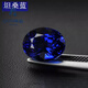 GOR Fat Donglai's same style tanzanite loose stone sapphire collection grade tanzanite blue egg-shaped gem powder melt DIY oval 3x5mm oval