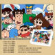 Dibujos animados lindos crayon shin-shikong rompecabezas 1000 piezas con decoración hecha a mano enmarcada regalo juguetes para niños xiao-shikong foto-f695 1500 piezas rompecabezas (sin marco de fotos)