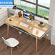 Forest viewing small table computer table desktop home bedroom chair set simple study table writing table student home desk 60*40*73cm warm white