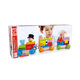 
Hape building block toys, small train toys, geometric drag and plug small train toys, 0-3 years old, early childhood education baby toys