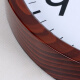 Compas Walluhr Radio Wellenuhr Wohnzimmer Office Untersuchungsraum Quarzuhr Scan intelligente Automatik -Timing -Radio Uhr 699 Schwarzer Radio Uhr der dritten Generation
