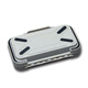 Caja de accesorios de pesca de pestañas Caja de señuelo multifuncional Box de gancho de pescado Caja de almacenamiento de herramientas Tackle de pescado Caja de almacenamiento de accesorios impermeables impermeables [gris extra grande]