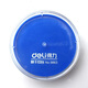 Deli Round Financial Quick Trockendruckplattform Tintenpaste, langlebig und kein Smudge 9863 Blau