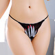 Luo Ying Sexy Perspectiva de ropa interior Pantalera T de ropa interior, tanga sexy expuesta a trasero, apasionada ropa interior erótica sexy mujeres 7143