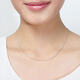 I love diamond network PT950 platinum necklace women's fashion platinum baby's breath clavicle chain special price 2.8-2.9g
