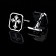 KFLK black devotional cross men's cufflinks, cuff nails, French shirt buttons, metal cuff nails, shirt buttons K278