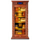 CIGARLOONG CL-339C cigar cabinet constant temperature and humidity solid wood cabinet intelligent compressor silent energy saving pure cedar wood cigar cabinet wood color