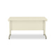 Zhendan AURORA Office Desk SD-BX147F Working Position Steel Table Flat Table Off-white (side cabinet not included)