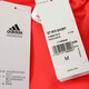 Adidas Adidas jogging shorts for women casual shorts track and field marathon shorts S13789 red L