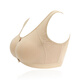 Angdii's breast bra without steel rings, special tube top button bra bra underwear mastectomy, comfortable and breathable 6031 skin color left XXL code