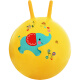 Fisher-Price children's toy ball inflatable outdoor toy jumping ball 45cm yellow free air pump F0701H3