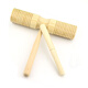 
Lelinyuan Orff percussion instrument wooden double-tube single-tube kindergarten children's music teaching aids high and low-tube dial double-tube