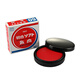 Maple Crown Red Printing Platform Oily Quick Dry Second Dry Ink Office Supplies Printing Platform Financial Portable Second Dry Quick Dry Applicable Red Round Square Oil Accounting Product Ink Box A9891 Red