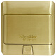 Schneider Electric Five-hole floor plug-in with damping pop-up floor Floor socket copper (excluding bottom box) E226C10U