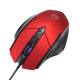 INPHIC PW1h wired mouse gaming mouse silent mouse macro definition home laptop desktop USB universal red