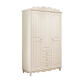 94027 wardrobe romantic Korean four-door wardrobe bedroom princess room wardrobe storage cabinet storage cabinet 1.76 meters