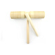 
Lelinyuan Orff percussion instrument wooden double-tube single-tube kindergarten children's music teaching aids high and low-tube dial double-tube