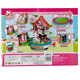 Divertido infancia Katie Hello Kitty BLOQUETAS DE CONSTRUCCIÓN DE LA Asamblea de Niños 6 Estilos de la casa de las niñas Juguetes Juguetes Conchip Forest Tree House HKL004