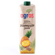Agros imported from Greece fruit juice drink family size pineapple juice 1L