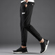 FORTEI Casual Pants Men's Fashionable Casual Nine-Point Pants Men's Small Leg Pants Slim Fit Korean Style Leg-tie Harem Pants Men 18143FT18228 Black 30 FORTEI Casual Pants Men's Fashionable Casual Nine-Point Pants Men's Small Leg Pants Slim Fit Korean Style Leg-tie Harem Pants Men 18143FT18228 Black 30
