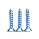 Fierce Kung M3M4M5M6 Hard countersunk self-tapping screw countersunk wooden screw KA flat head self-tapping screw GB846 M4*16 [200 pieces]