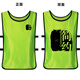 Konfrontationsdienst Fußball Basketball Aktivität Sportweste Basketballgruppe Training Hemd -Weste Number Kane Drucknummer Custom gemachtes Konfrontationshemd fluoreszierende Farbe