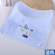 Gold size pure cotton embroidered household small square towel for couples, small face towel for children and ladies, square towel, large square towel, soft, absorbent, thick and durable 33*33CM yellow