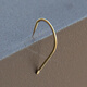 Pintian (Pintian) 30 Aji gold barbless titanium alloy fishhook boxed competition black pit crucian carp stream fishing supplies accessories fishing gear No. 8