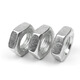 Jishuo GB6172/GB54 galvanized thin nut M6-M30 flat nut Hexagonal thin nut Galvanized nut Hexagonal nut M22[5 pieces]