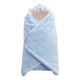 Ainme (oinme) baby sleeping bag blanket newborn spring and autumn blanket winter thickened single warm blanket autumn and winter swaddling blanket light blue