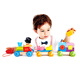 
Hape building block toys, small train toys, geometric drag and plug small train toys, 0-3 years old, early childhood education baby toys