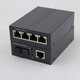 普联（TP-LINK） TL-FC311A/B-3套装 单模单纤千兆光纤收发器1000M光电转换器 【1光4电一对】FC311A-3+FC314B-3