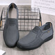 Brigjing Old Pékin Chaussures en tissu d'été Chaussures en filet pour hommes d'âge moyen et les chaussures de papa âgées à couverture en mailles respirantes pied Sole douce Chaussures de grande taille gris 40